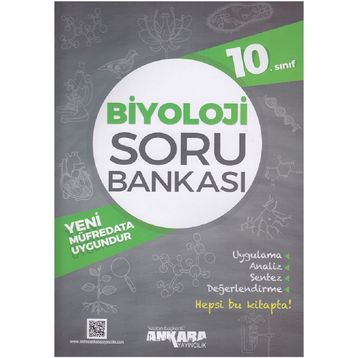 Ankara Yayınları 10. Sınıf Biyoloji Soru Bankası