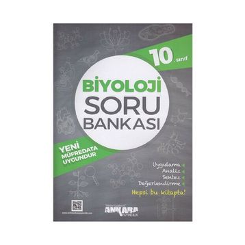 Ankara Yayınları 10. Sınıf Biyoloji Soru Bankası