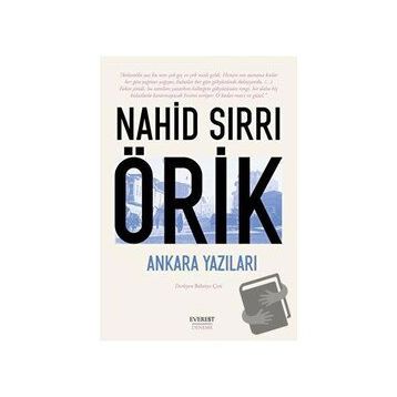 Ankara Yazıları Nahid Sırrı Örik