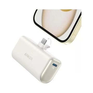 Anker A1653 Nano 5000 mAh 22.5W USB-C Beyaz Powerbank
