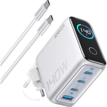 Anker B2697 Gümüş 140 W Type-C Kablolu Hızlı Şarj Aleti