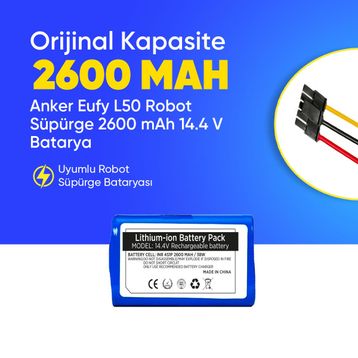 Anker Eufy L50 2600 Mah Robot Süpürge Batarya