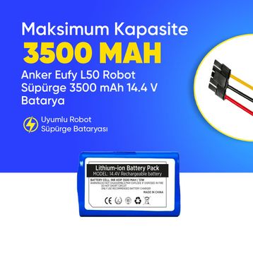 Anker Eufy L50 3500 Mah Robot Süpürge Batarya
