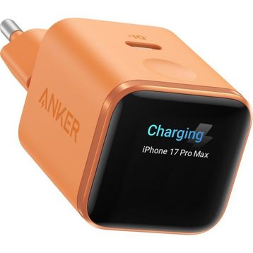 Anker Nano A121D Turuncu 45 W Type-C Hızlı Şarj Adaptörü