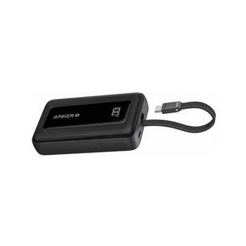 Anker Zolo 10000 mAh 30 W Dahili USB-C Kablo Beyaz Powerbank