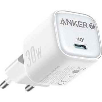 Anker Zolo A2698 Beyaz 30 W Hızlı Şarj Adaptörü