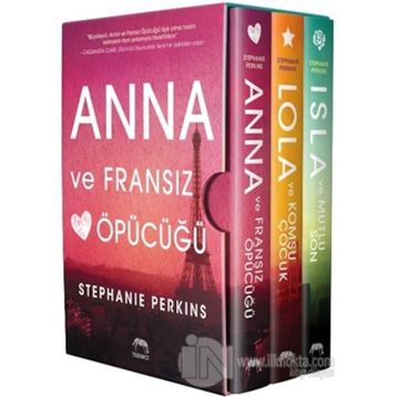 Anna-Lola-Isla Kutu Seti-3 Kitap Takım-Ciltli-Stephanie Perkins