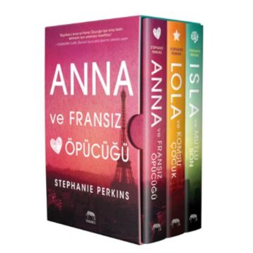 Anna-Lola-Isla Kutu Seti-3 Kitap Takım-Ciltli-Stephanie Perkins