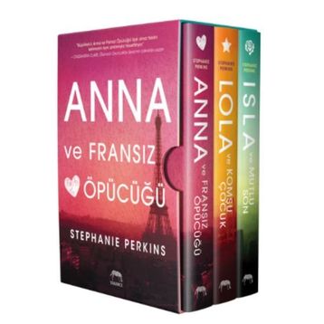 Anna-Lola-Isla Kutu Seti-3 Kitap Takım-Ciltli-Stephanie Perkins