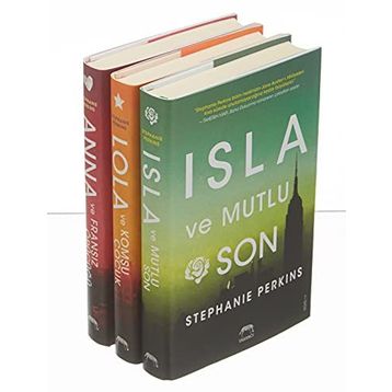 Anna-Lola-Isla Kutu Seti-3 Kitap Takım-Ciltli-Stephanie Perkins