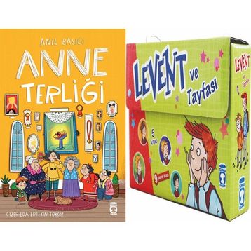 Anne Terliği ve Levent ve Tayfası 1 Set - 5 Kitap - Anıl Basılı