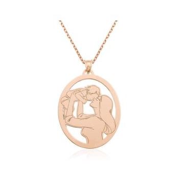 Anne&Bebek Rose Gümüş Kolye