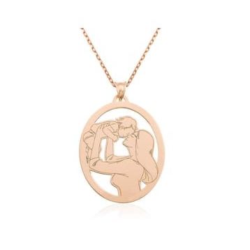 Anne&Bebek Rose Gümüş Kolye