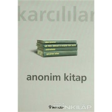 ANONIM KITAP - AHMET KARCILILAR