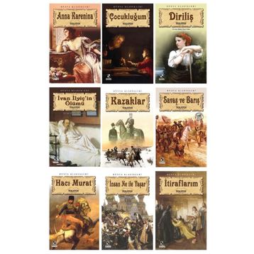 Anonim - Lev Nikolayeviç Tolstoy Seti - 9 Kitap