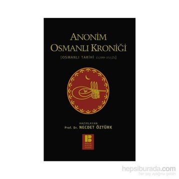 Anonim Osmanlı Kroniği - Necdet Öztürk