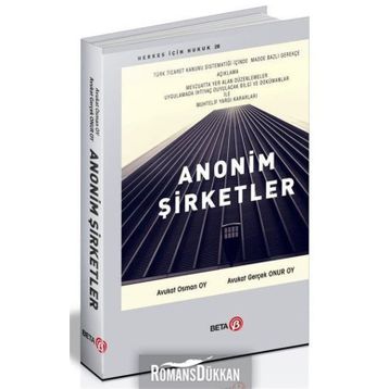 Anonim Şirketler - Osman Oy