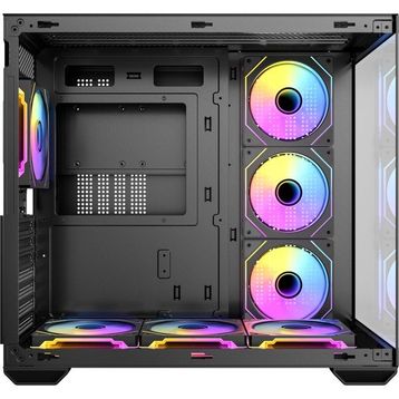 Antec CX Mirror ARGB Fanlı Siyah Micro ATX Gaming Bilgisayar Kasası