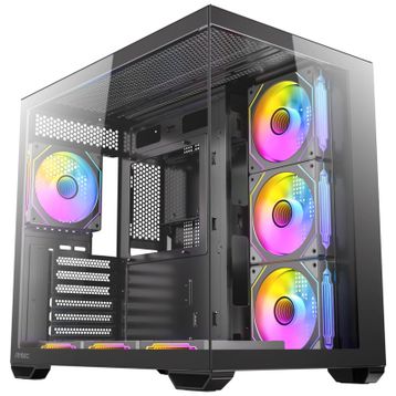 Antec CX Mirror ARGB Fanlı Siyah Micro ATX Gaming Bilgisayar Kasası