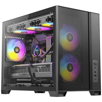 Antec Flux M ARGB Fanlı Micro ATX Gaming Bilgisayar Kasası