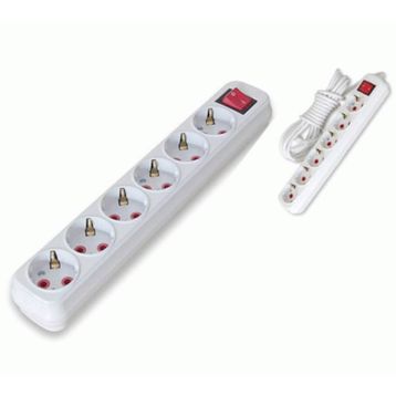 Antenci 3 m 6'lı Anahtarlı Grup Priz