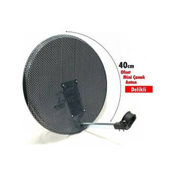Antenci 40 cm Delikli mini Çanak Anten