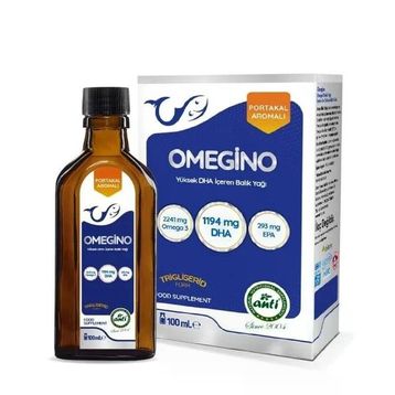 Anti Omegino Omega-3 Portakal Aromalı 100 ml Şurup