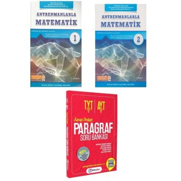 Antreman Yayıncılık Antrenmanlarla Matematik 1-2 Set 2 Kitap Antrenman Yayınları
