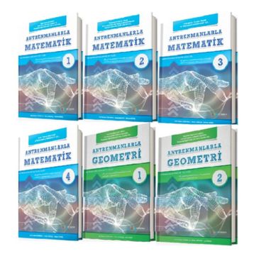 Antrenmanlarla Matematik 1. 2. 3. 4. Kitap + Antrenmanlarla Geometri 1. 2. Kitap Seti-Antrenman Yayınları