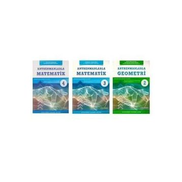 Antrenmanlarla Matematik 1. 2. 3. 4. Kitap + Antrenmanlarla Geometri 1. 2. Kitap Seti-Antrenman Yayınları