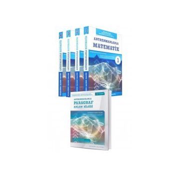 Antrenmanlarla Matematik 1+Hız ve Renk Paragraf Soru Bankası 2 Kitap Set-AKM Kitap