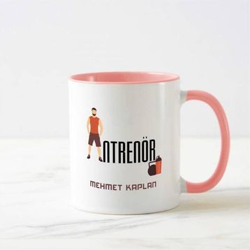 Antrenör Pembe Kupa Bardak