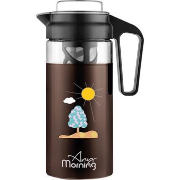 Any Morning CGJ054 Şeffaf 1300 ml Soğuk Demleme Kahve ve Çay Sürahisi