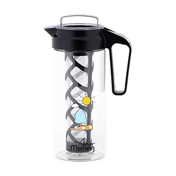 Any Morning CGJ054 Şeffaf 1300 ml Soğuk Demleme Kahve ve Çay Sürahisi