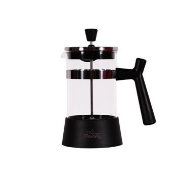 Any Morning FF084 600 ML Gümüş Kahve Bitki Çayı İçin French Press