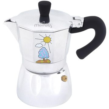 Any Morning HES-3 Gümüş Moka Pot