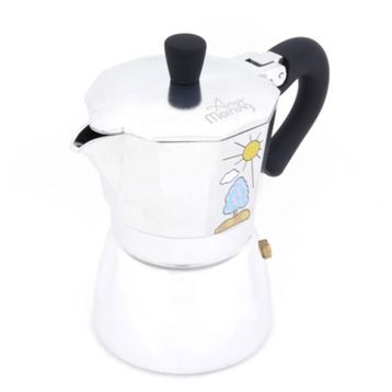 Any Morning HES-3 Gümüş Moka Pot