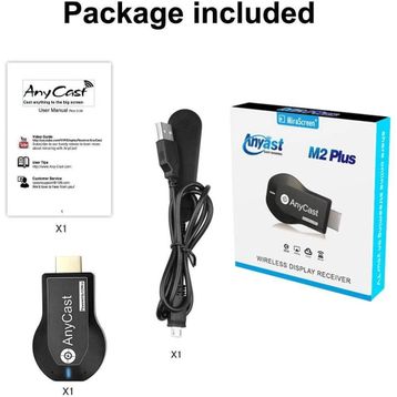 Anycast M9 Plus Kablosuz Görüntü Aktarıcı