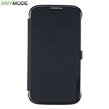 Anymode Samsung Galaxy S4 i9500 Folio Siyah Kılıf