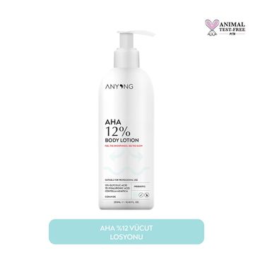 Anyong 250 ml AHA 12% Vücut Losyonu