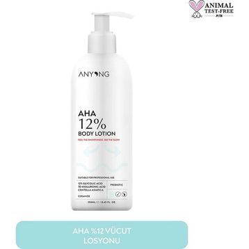 Anyong 250 ml AHA 12% Vücut Losyonu