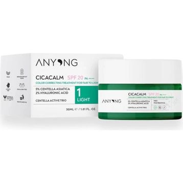 Anyong Cica Tiger Grass Light SPF20 30 ml Ton Eşitleyici ve Kızarıklık Karşıtı Krem