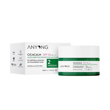 Anyong Cica Tiger Grass Light SPF20 30 ml Ton Eşitleyici ve Kızarıklık Karşıtı Krem