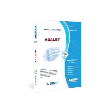 Aöf Adalet 1 Sınıf 2 Yarıyıl Bahar Dönemi Konu Anlatımlı Soru Bankası