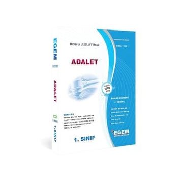 Aöf Adalet 1 Sınıf 2 Yarıyıl Bahar Dönemi Konu Anlatımlı Soru Bankası