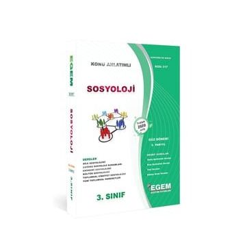 Aöf Sosyoloji 3 Sınıf Güz 5 Dönem Konu Anlatımlı Soru Bankası