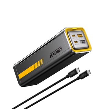 Aohi Starship 27.600 mAh 240w Pd3.1 Akıllı Dijital Göstergeli Siyah Powerbank