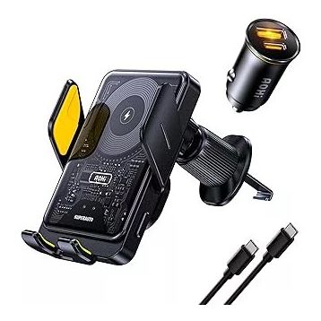 Aohi Superauto 65W Araç İçi Şarjı + 15W Şarj Aleti Handsfree Telefon Tutucu