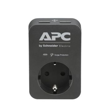 Apc By Schneider Electric PME1WU2B-GR Tekli Siyah Akım Korumalı Priz