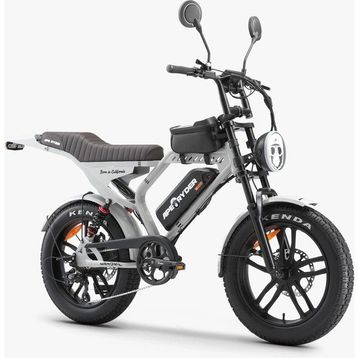 Ape Ryder Mandrill 1000 W Gri Elektrikli Bisiklet